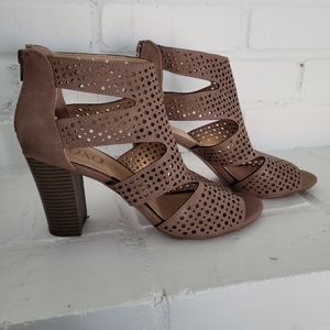 XOXO Summer Stack Heel Sandals